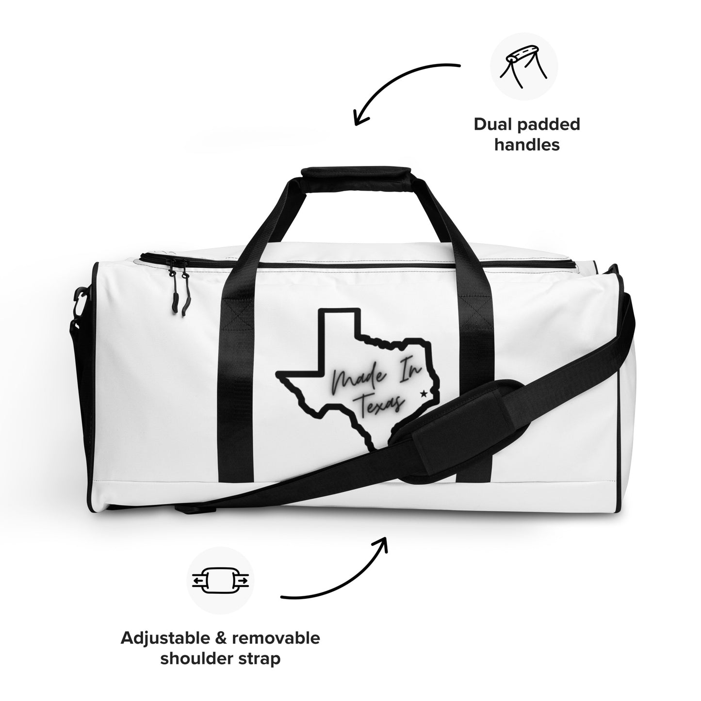 "MADE IN TEXAS" Duffle bag