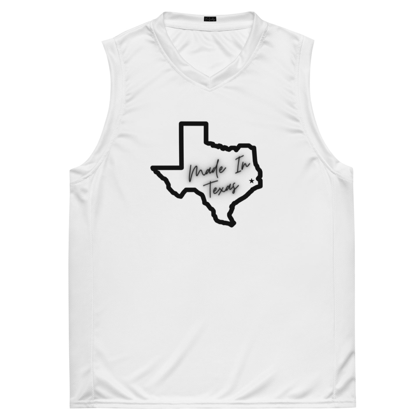 "MADE IN TEXAS" Unisex Basketball Jersey