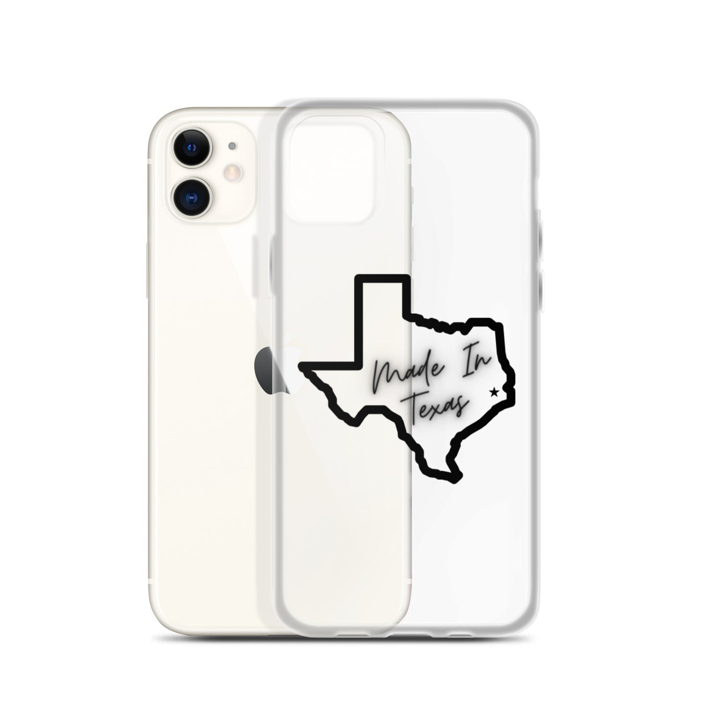 "MADE IN TEXAS" Clear Case for iPhone®