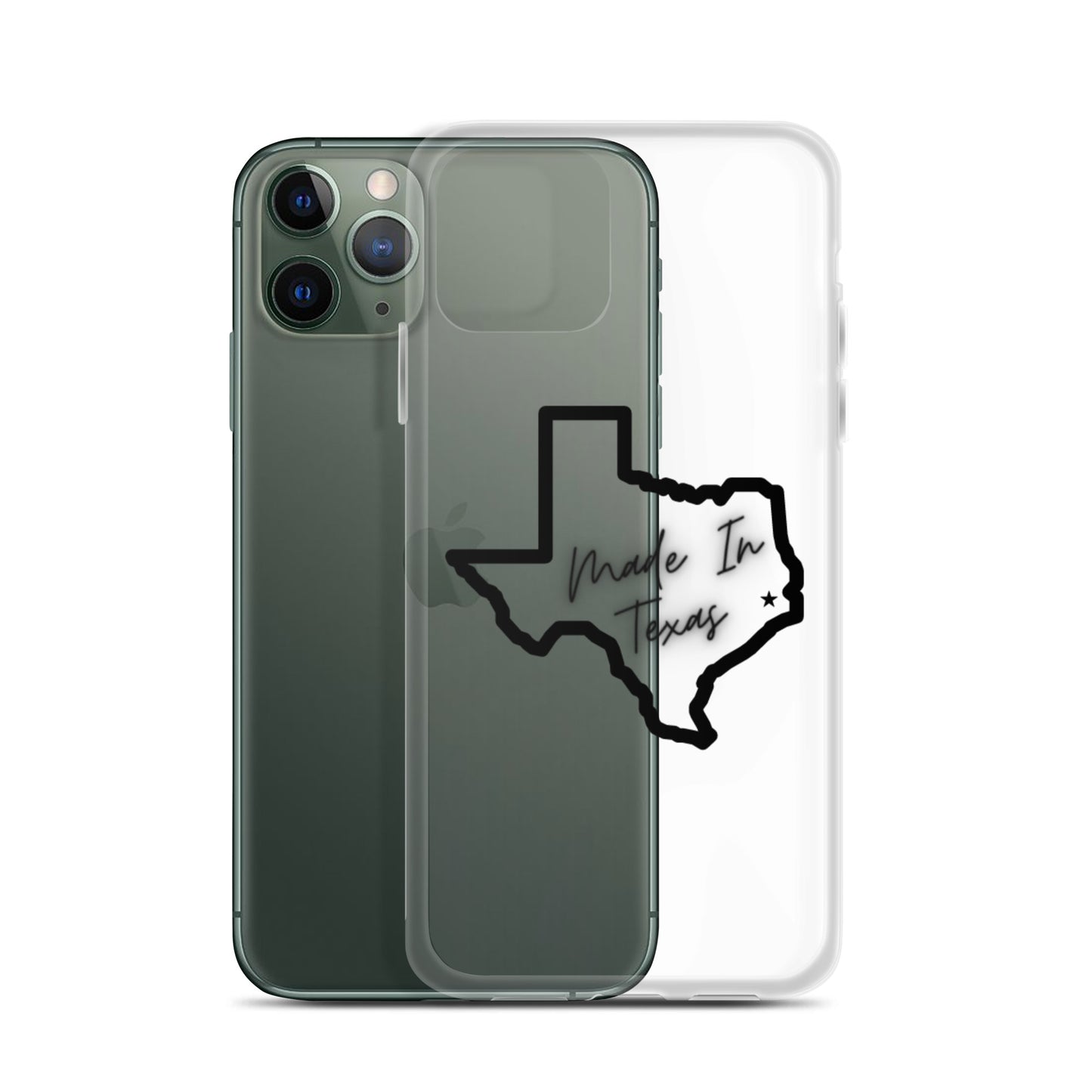 "MADE IN TEXAS" Clear Case for iPhone®