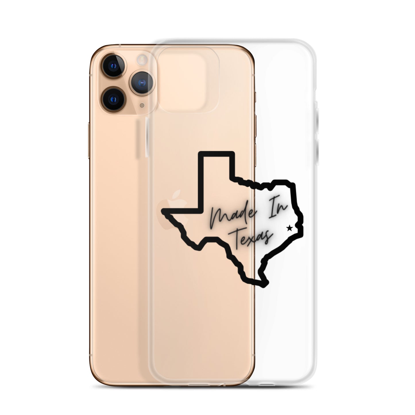 "MADE IN TEXAS" Clear Case for iPhone®