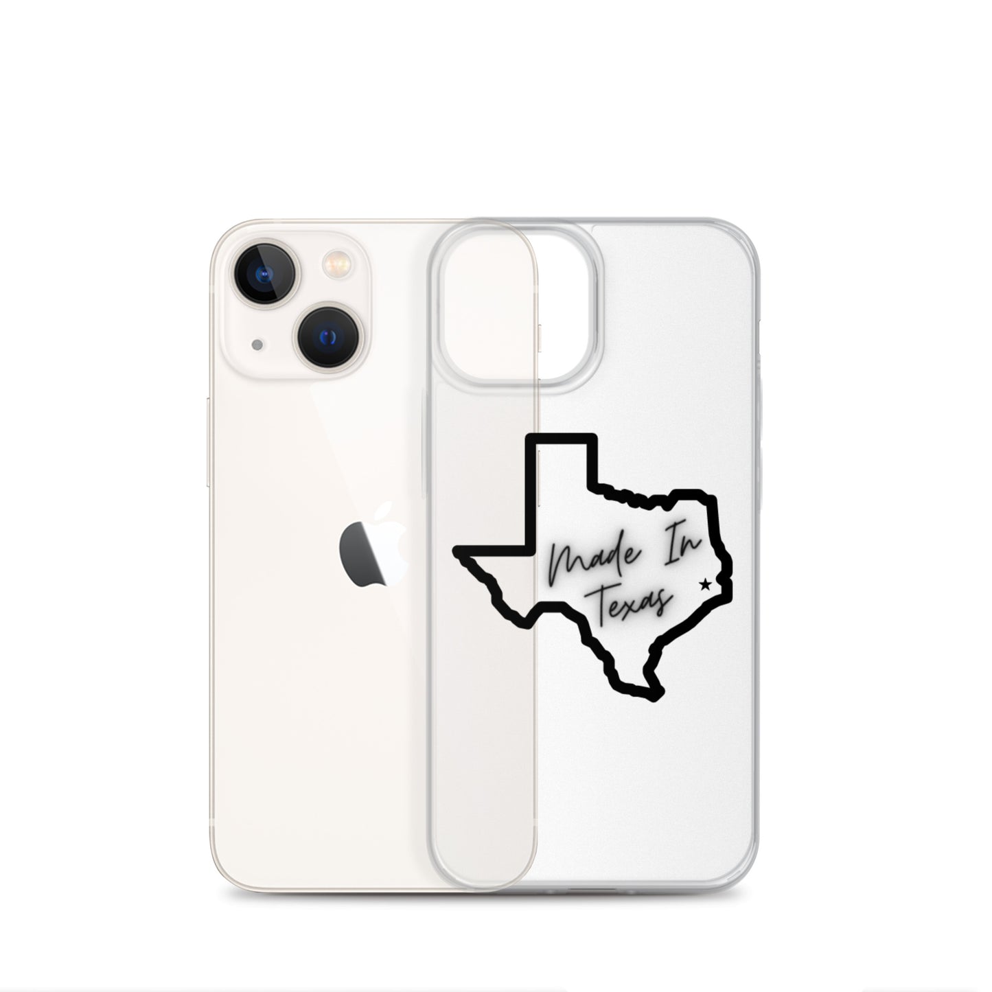 "MADE IN TEXAS" Clear Case for iPhone®