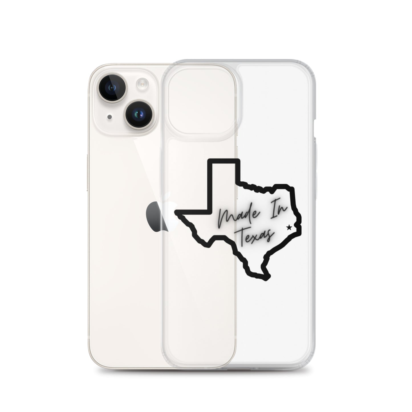 "MADE IN TEXAS" Clear Case for iPhone®