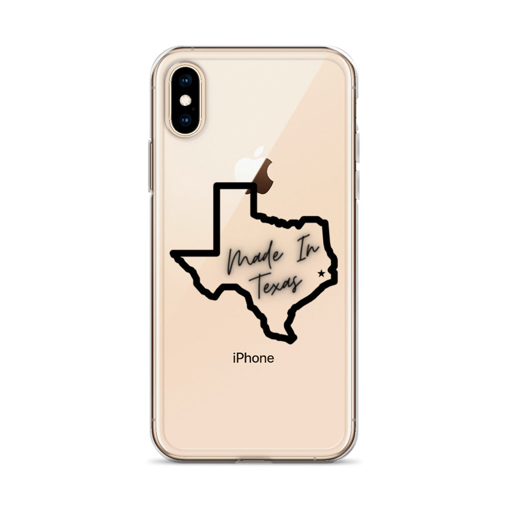 "MADE IN TEXAS" Clear Case for iPhone®