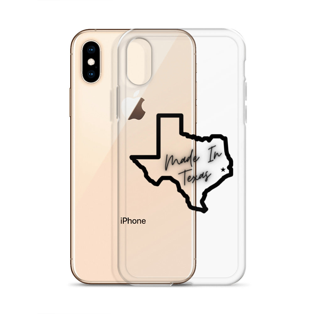"MADE IN TEXAS" Clear Case for iPhone®