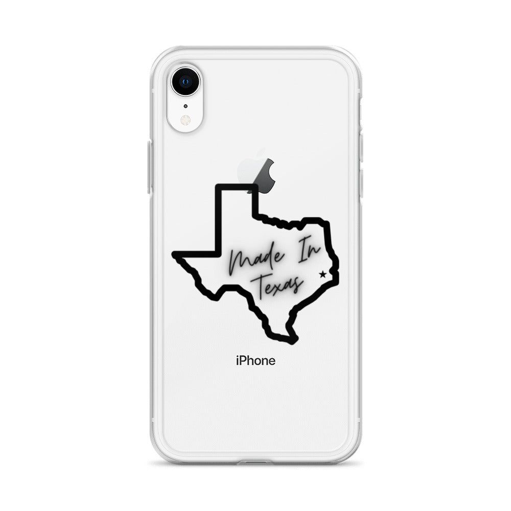 "MADE IN TEXAS" Clear Case for iPhone®
