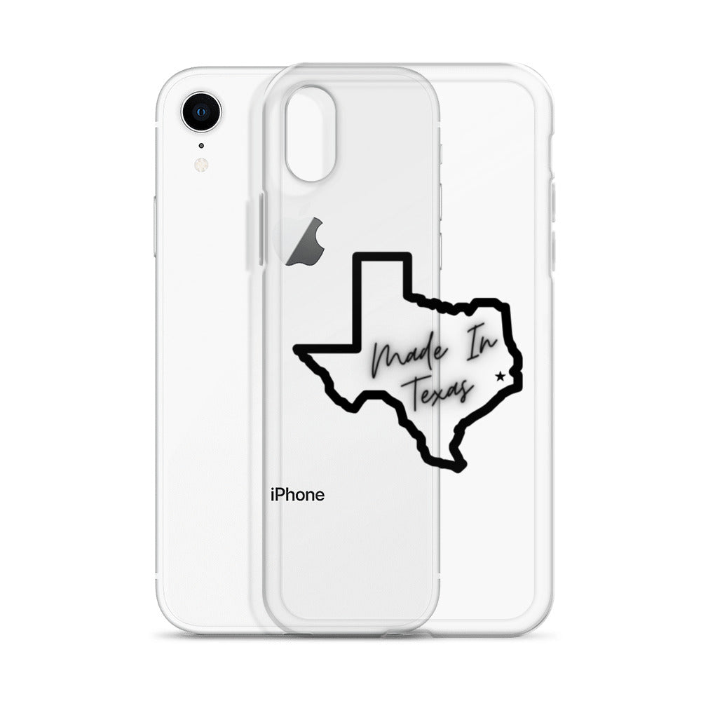 "MADE IN TEXAS" Clear Case for iPhone®