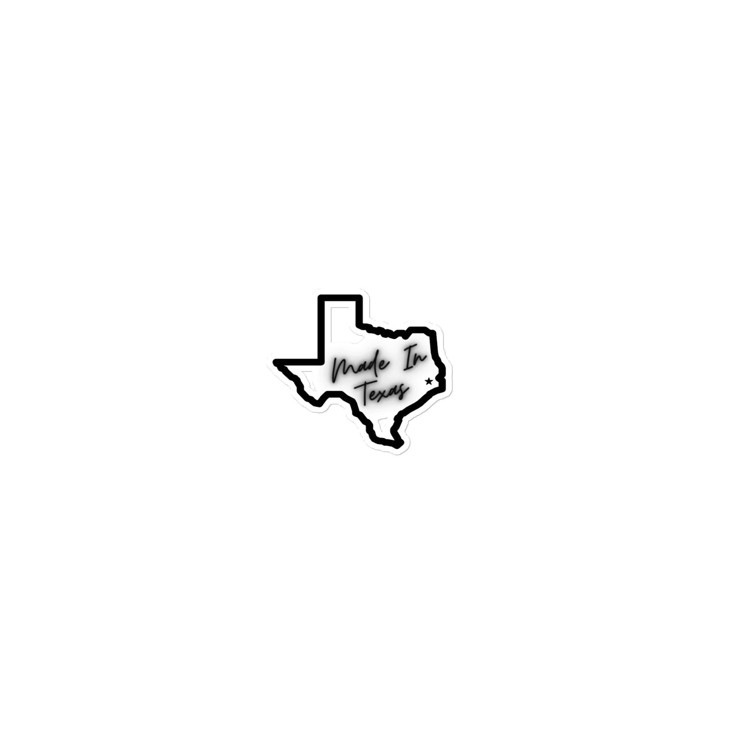 "MADE IN TEXAS" stickers